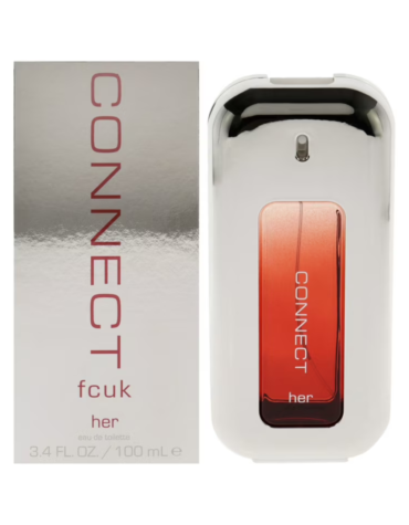 FCUK Connect Eau de Toilette 100ml Spray - vibrant fragrance for men and women