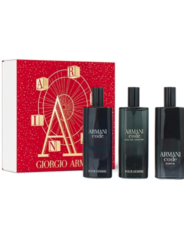 Giorgio Armani Code Gift Set featuring 15ml Code EDT