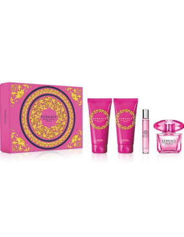 Versace Bright Crystal Gift Set featuring 90ml EDT