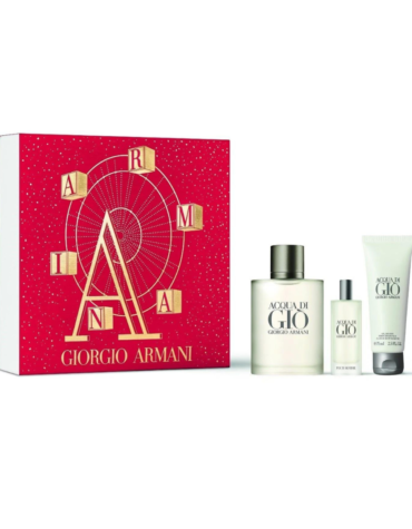 Giorgio Armani Acqua Di Gio Gift Set 100ml EDT + 75ml Shower Gel + 15ml EDT