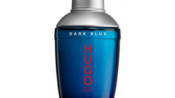 Elegant Hugo Boss Dark Blue Eau de Toilette 75ml spray featuring fresh