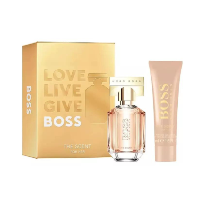 Hugo Boss Boss The Scent For Her Gift Set 30ml EDP + 50ml Body Lotion