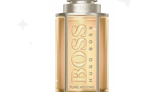 Boss The Scent Pure Accord for Him Eau de Toilette 50ml Spray by Hugo Boss - A captivating fragrance for men