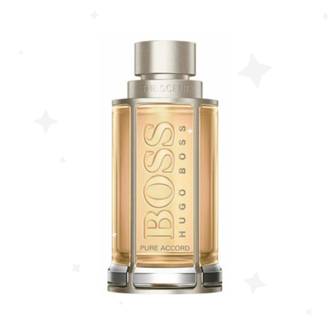 Boss The Scent Pure Accord for Him Eau de Toilette 50ml Spray by Hugo Boss - A captivating fragrance for men