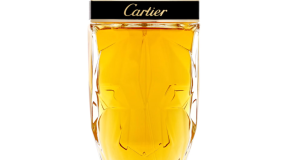 Cartier La Panthere Eau de Parfum 100ml Spray showcasing an elegant bottle design