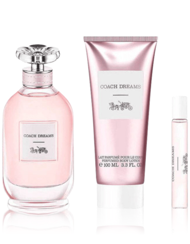 Shop Coach Dreams Gift Set 90ml EDP + 7.5ml EDP + 100ml Body Lotion