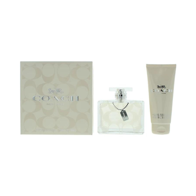 Coach Signature Gift Set featuring 100ml EDP and 100ml Body Lotion