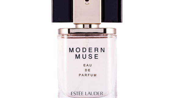 Estee Lauder Modern Muse Eau de Parfum 50ml spray bottle showcasing its elegant design