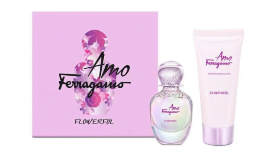 Salvatore Ferragamo Amo Ferragamo Flowerful Gift Set featuring 50ml EDT spray and 100ml body lotion