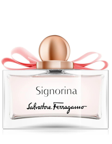 Salvatore Ferragamo Signorina Eau de Parfum 100ml Spray - Elegant floral fragrance with notes of rose