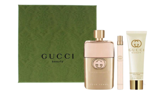 Gucci Guilty Pour Femme Gift Set 90ml EDP + 10ml EDP + 50ml Body Lotion