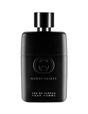 Gucci Guilty Pour Homme Eau de Parfum 90ml Spray bottle showcasing luxurious fragrance designed for men