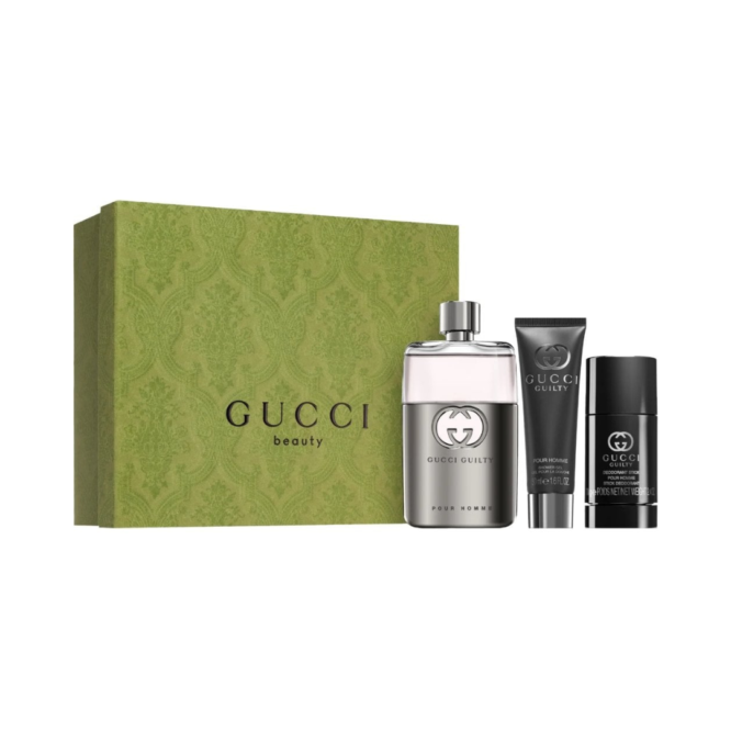 Gucci Guilty Pour Homme Gift Set featuring 90ml EDT Spray