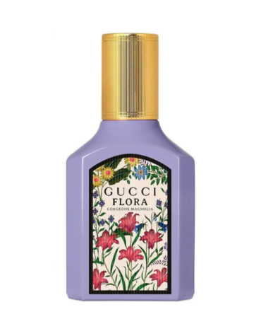 Gucci Flora Gorgeous Magnolia Eau de Parfum 50ml Spray - Elegant floral fragrance featuring magnolia