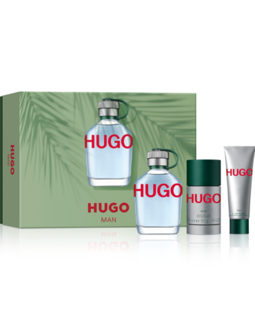 Buy Hugo Boss Hugo Man Gift Set 125ml EDT + 75ml Deodorant Stick + 50ml Shower Gel