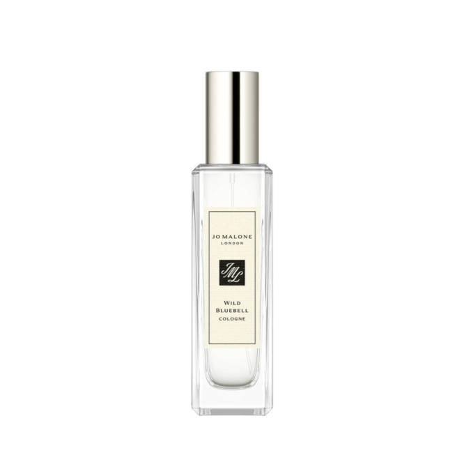 Jo Malone Wild Bluebell Eau de Cologne 30ml Spray - A delicate floral fragrance featuring bluebells for a refreshing and elegant scent experience.