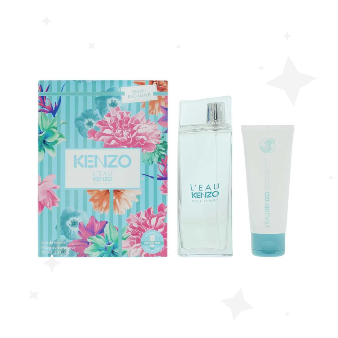 Shop for Kenzo L'Eau Par Kenzo Femme Gift Set 100ml EDT + 75ml Body Gel