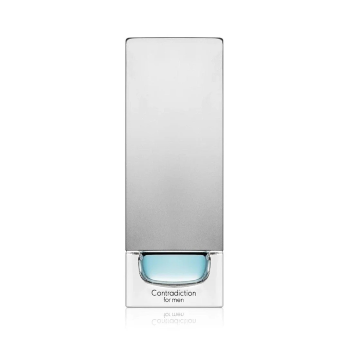 Calvin Klein Contradiction for Men Eau de Toilette 100ml Spray - a sophisticated fragrance combining fresh and spicy notes for the modern man.