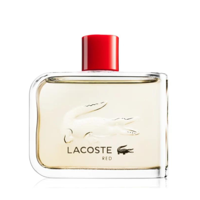 Lacoste Red Eau de Toilette 125ml Spray - Fresh and vibrant men's fragrance featuring notes of fruit and spices for a dynamic