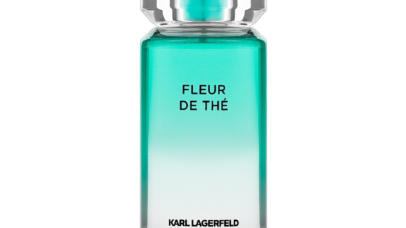 Stylish Karl Lagerfeld Fleur de Thé Eau de Parfum 100ml spray bottle