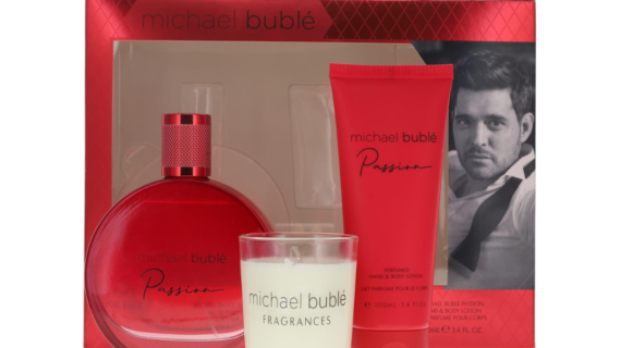 Michael Bublé Passion Gift Set featuring 100ml EDP