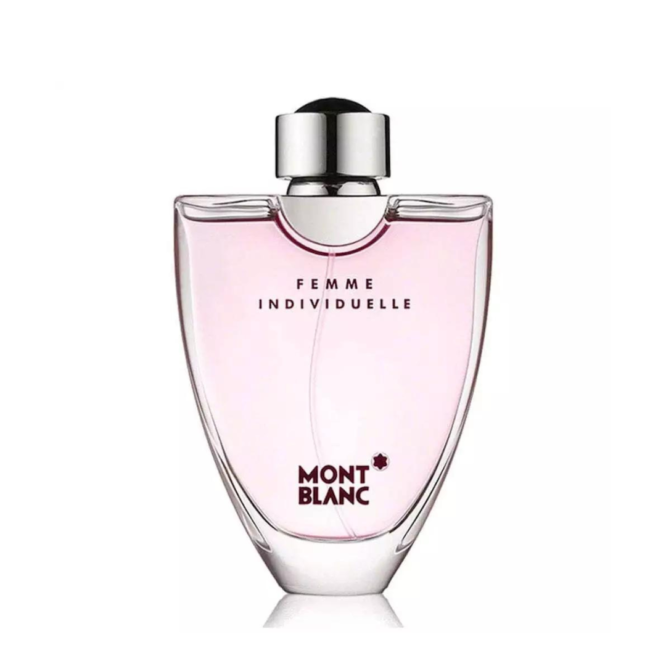 Mont Blanc Femme Individuelle Eau de Toilette 75ml Spray - Elegant women's fragrance with floral and fruity notes for a fresh