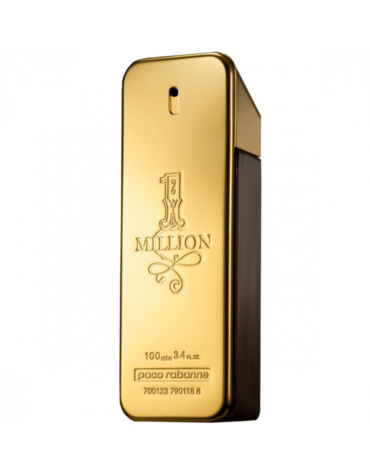 Stylish Paco Rabanne 1 Million Eau De Toilette 100ml Spray bottle with a luxury design