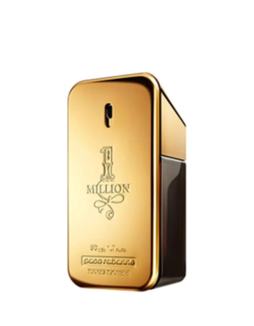 Paco Rabanne 1 Million Eau De Toilette 50ml Spray - Luxurious men's fragrance with notes of citrus and spices