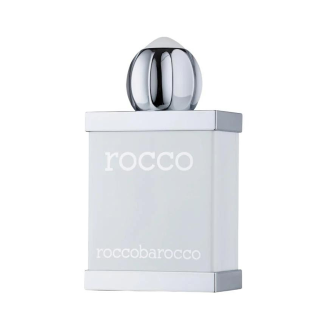 Roccobarocco Rocco White for Men Eau de Toilette 100ml Spray – Fresh and elegant fragrance for men