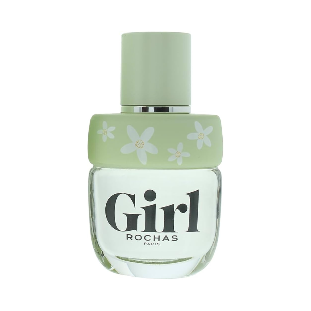 Rochas Girl Blooming Eau de Toilette 40ml Spray in elegant bottle