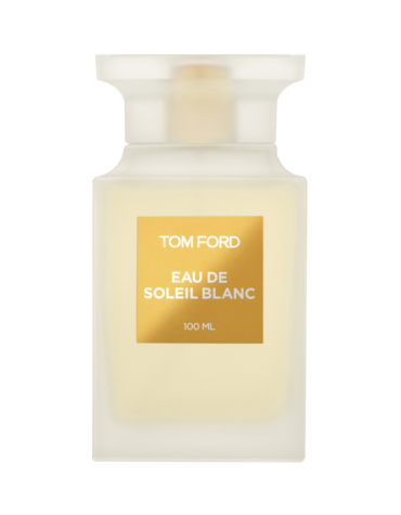 Tom Ford Soleil Blanc Eau de Toilette 100ml Spray – luxurious summer fragrance with notes of bergamot and pistachio