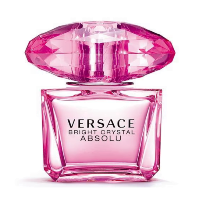 Versace Bright Crystal Absolu Eau de Parfum 90ml Spray - Luxurious floral fragrance with notes of pomegranate