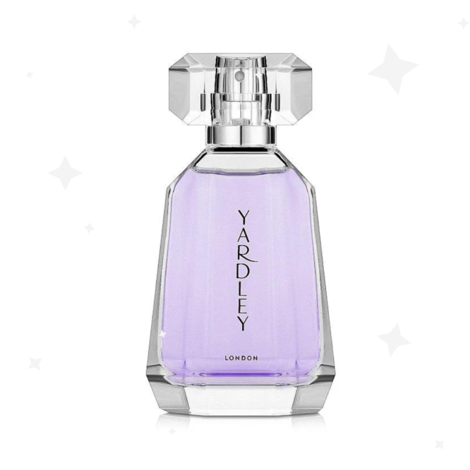 Yardley Lilac Amethyst Eau de Toilette 50ml Spray - a luxurious floral fragrance featuring lilac notes