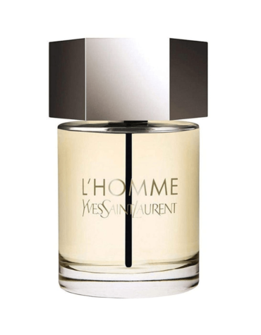 Yves Saint Laurent L'Homme Eau de Toilette 100ml Spray - Elegant men's fragrance featuring fresh and woody notes for a sophisticated scent experience.