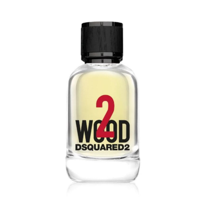 DSquared² 2 Wood Eau de Toilette 100ml Spray - Captivating scent blending woody notes for a fresh