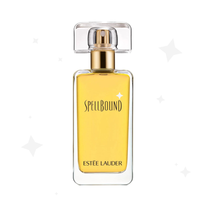 Estee Lauder Spellbound Eau de Parfum 50ml Spray - a captivating fragrance featuring notes of amber and floral blends for an enchanting scent experience.