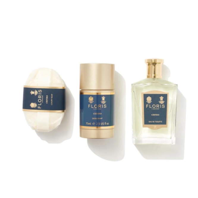 Floris Cefiro Gift Set featuring 100ml EDT