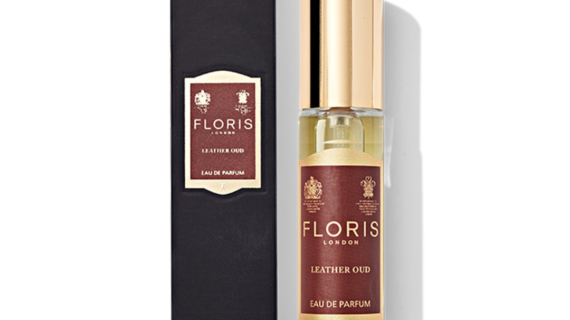 Floris Leather Oud Eau de Parfum 10ml Spray - luxurious fragrance blend of rich leather and exotic oud