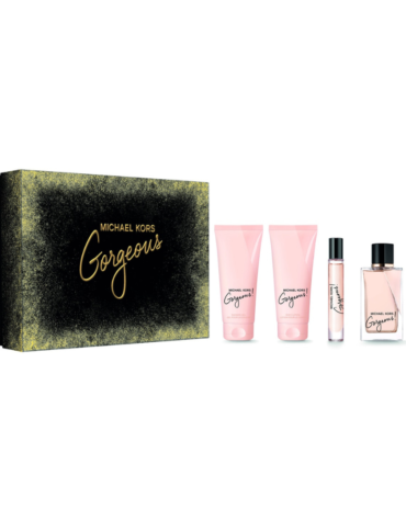 Shop Michael Kors Gorgeous! Gift Set 100ml EDP + 100ml Body Lotion + 100ml Shower Gel + 5ml EDP