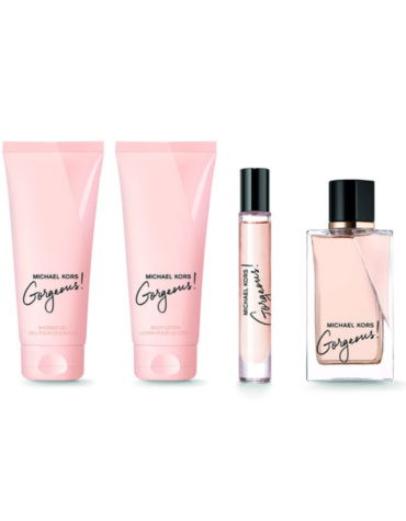 Shop Michael Kors Gorgeous! Gift Set 100ml EDP + 100ml Body Lotion + 100ml Shower Gel + 5ml EDP