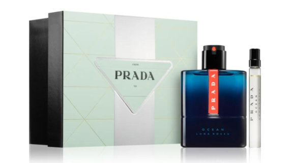 Prada Luna Rossa Ocean Eau de Toilette Gift Set - 100ml EDT and 10ml EDT