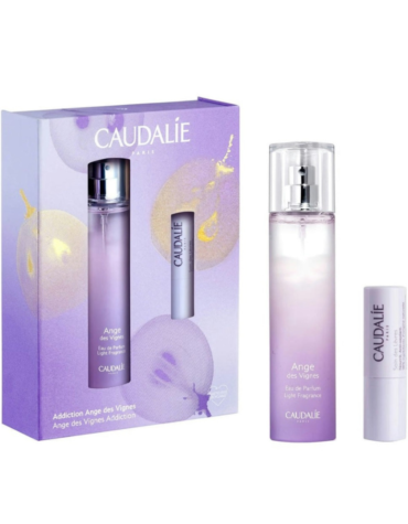 Caudalie Ange des Vignes Gift Set featuring 50ml EDP and 4.5ml Lip Treatment