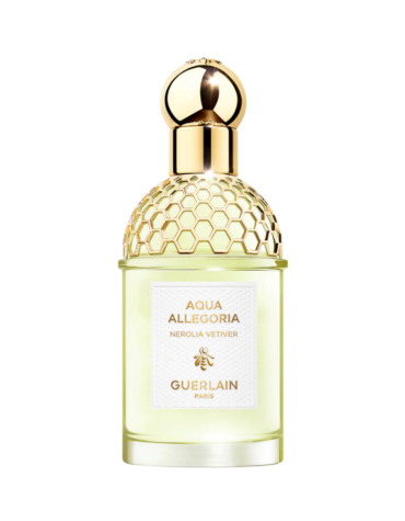 Guerlain Aqua Allegoria Nerolia Vetiver Eau de Toilette 125ml spray - a refreshing citrus fragrance blend of neroli and vetiver for a vibrant scent experience.