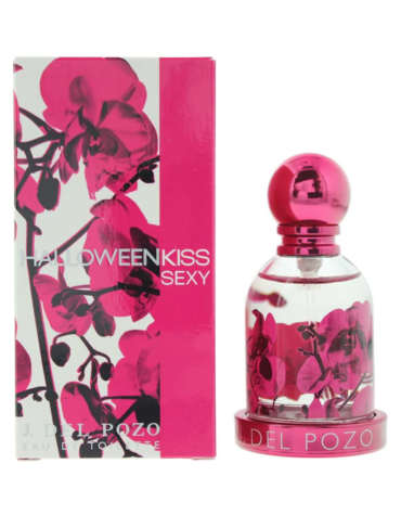 Jesus del Pozo Halloween Kiss Sexy Eau de Toilette 30ml Spray bottle showcasing its seductive design