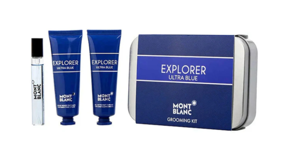 Mont Blanc Explorer Ultra Blue Grooming Gift Set