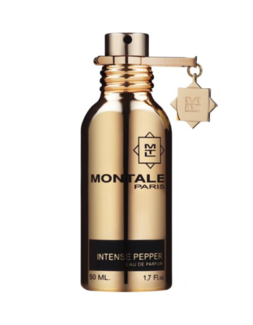 Montale Intense Pepper Eau de Parfum 50ml Spray bottle featuring a bold