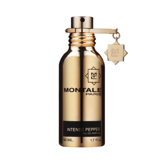 Montale Intense Pepper Eau de Parfum 50ml Spray bottle featuring a bold