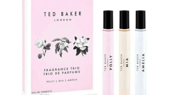 Ted Baker Trio Gift Set featuring 15ml Mia EDT