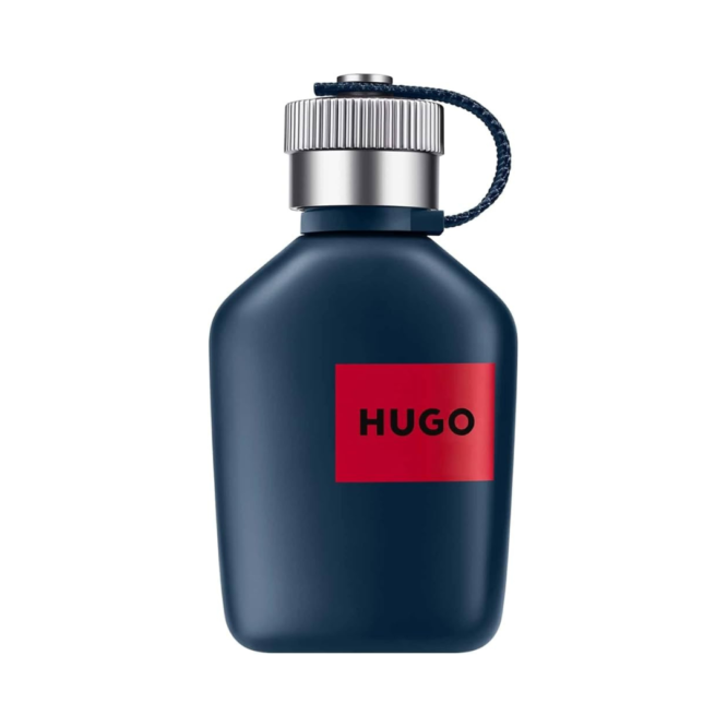 Image of Hugo Boss Hugo Jeans Eau de Toilette 75ml Spray showcasing a stylish blue bottle