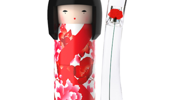 Kenzo Flower Eau de Parfum 50ml Spray in exclusive Kokeshi Doll Limited Edition packaging